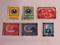 Nations Unies  1962-63  Lot # 8 - Usati