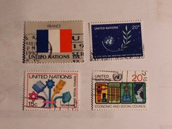 Nations Unies  1980-82  Lot # 23 - Usados