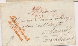 LSC Direction Général Des Domaines (Rge) - Au Verso Beau Cachet Des Domaines - TB - 1801-1848: Voorlopers XIX