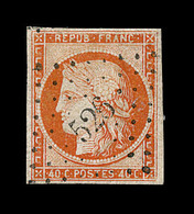 O N°5 - 40c Orange - Obl. PC 526 - TB - 1849-1850 Cérès