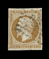 O N°9 - Obl. PC 3053 - Signé Pfenninger - TB - 1852 Louis-Napoleon