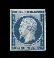 (*) Mau N°10d - Bleu S/verdâtre - TB - 1852 Louis-Napoléon