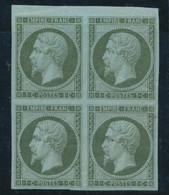 **/* N°11 - Bloc De 4 - BDF - 1 Ex **  - B/TB - 1853-1860 Napoléon III