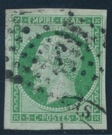 O N°12b - Vert Foncé - Grdes Marges - TB - 1853-1860 Napoléon III