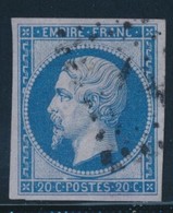 O N°14Bb - 20c Bleu S/lilas - TB - 1853-1860 Napoléon III