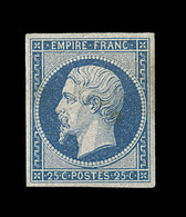 ** N°15 - 25c Bleu - TB - 1853-1860 Napoléon III