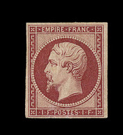 * N°18d - Réimpression Du 1F Carmin - Comme ** - TB - 1853-1860 Napoleon III