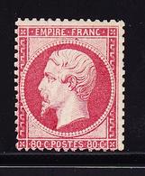 * N°24 - 80c Rose - TB - 1862 Napoleon III