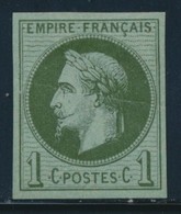 * N°25c - ND - Emission Rotschild - Pli Horiz. - Asp. TB - 1863-1870 Napoléon III Lauré