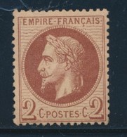 ** N°26A - TB - 1863-1870 Napoleon III Gelauwerd