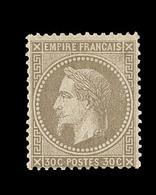 * N°30a - Brun Clair - Signé Diena - TB - 1863-1870 Napoléon III Lauré