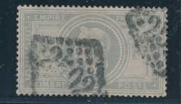 O N°33 - GC 2502 - B/TB - 1863-1870 Napoléon III Lauré