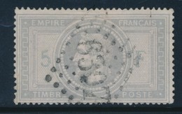 O N°33 - Obl. GC 6307 - TB - 1863-1870 Napoléon III Lauré