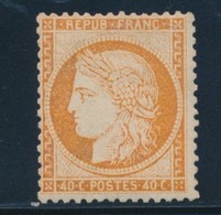* N°38 - 40c Orange - TB - 1870 Siège De Paris