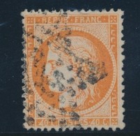 O N°38d - 40c Orange - 4 Retouché - Signé JF BRUN - TB - 1870 Siège De Paris