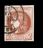 O N°40Ba - 2c Rouge Brique - TB - 1870 Uitgave Van Bordeaux