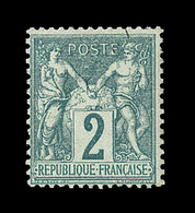 ** N°62 - 2c Vert - Signé Calves - TB - 1876-1878 Sage (Type I)