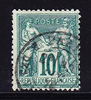 O N°76 - TB - 1876-1878 Sage (Type I)