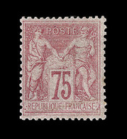 ** N°81 - 75c Rose - TB - 1876-1878 Sage (Type I)