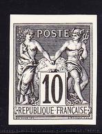 (*) N°89c - 10c Noir S/lilas - Régent - TB - 1876-1878 Sage (Type I)