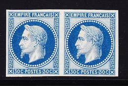 (*) N°30 - 30c Bleu - Tirage Spécial Expo Universelle De 1867 - Signé Et Notifié Calves - TB - Ongebruikt