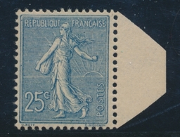 ** N°132 - 25c Bleu - Pièce De Luxe - TB - 1903-60 Semeuse Lignée