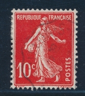 O N°138c - écarlate - TB - 1906-38 Semeuse Camée