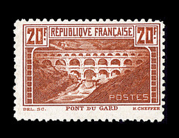 ** N°262B - 20F Pont Du Gard - Dent. 11 - TB - Neufs