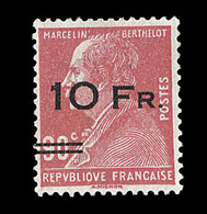 ** N°3 - 10F S/90c Rouge - TB - 1927-1959 Neufs