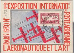 L N°6d - 1F Carmin EIPA - Cachet De L'Expo - S/CP - TB - 1927-1959 Neufs