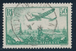 O N°14 - 50F Vert - Belle Oblit. Centrale - TB - 1927-1959 Neufs