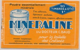 ** N°188A - Carnet Minéraline - TB - Autres & Non Classés