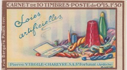 (*) N°189 - Carnet VIRGILE CHAREYRE - Comportant 20 Vignettes Orange De Démonstration - TB - Autres & Non Classés