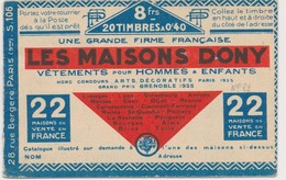 ** N°194 C3 - Gibbs X4 - S106 - Couv. VOUVRAY, MAISONS DONY - TB - Autres & Non Classés