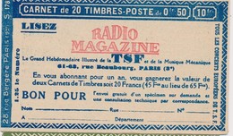 ** N°199 C57 - PHENIX, OSRAM, REDOUTE X2 - S178 - Couv. RADIO MAGAZINE, ECOLE - TB - Autres & Non Classés