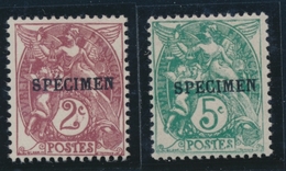 ** N°108 CI3, 111 CI1 - SPECIMEN (111 *) - TB - Cours D'Instruction