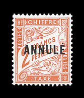 ** COURS D'INSTRUCTION - TIMBRES TAXE N°41 CI1 - Annulé - Centré - TF - TB - Cours D'Instruction