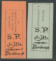 * POSTES MONTENEGRINES - RETOUR N°1/2 - Dble Impression De La Surcharge - TB - Oorlogszegels