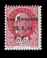 ** Les Rousses - 2F40 Rouge - Essai - Signé MAYER /Scheller - TB - Libération