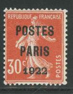 (*) N°32 - 30c Rouge - Décentré - Sinon TB - 1893-1947