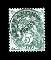 (*) N°41c - Surcharge Verte - Signé Calves - TB - 1893-1947
