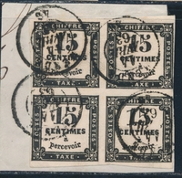 F N°3 - 15c Noir - Bloc De 4 - TB - 1859-1959 Neufs