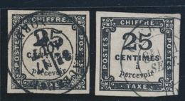 O N°5 Et 5A - 25c - Les 2 Types - Obl. Càd - TB - 1859-1959 Neufs