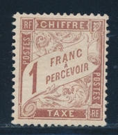 * N°25 - 1F Marron - TB - 1859-1959 Neufs