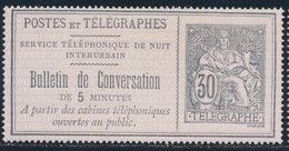 (*) TELEPHONE N°8 - TB - Télégraphes Et Téléphones