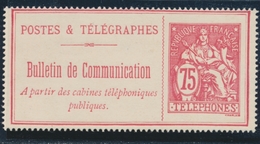 (*) TELEPHONE N°28 - TB - Telegraaf-en Telefoonzegels