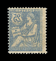 ** N°127a - 25c Bleu - Impression Recto-verso - TB - Neufs