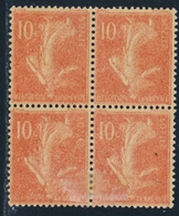 **/* N°135f - Bloc De 4 - Impression Recto-verso -TB - Neufs