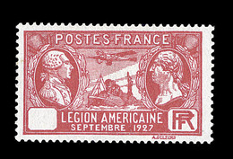 ** N°244b - Légion Américaine Rouge - Sans Valeur Ds Le Cartouche - Signé Roumet/Robineau - TB - Neufs