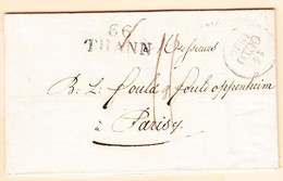 LAC 66 THANN + Dateur - 14 Oct 1830 - TB - Lettres & Documents